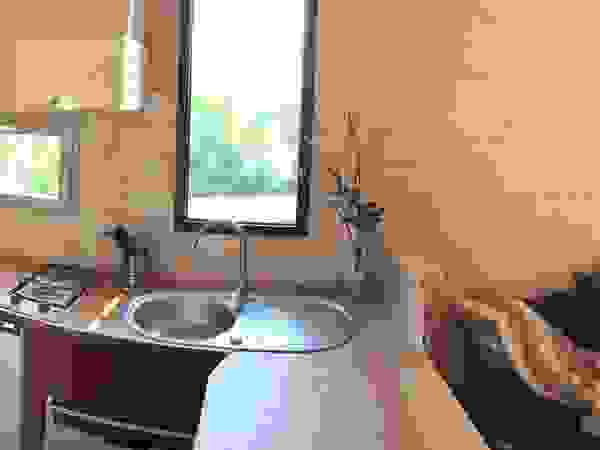 Jardin boheme Modern kitchen