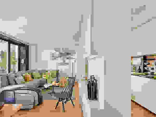 YLAB Arquitectos Scandinavian style living room