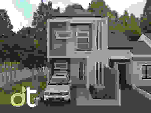 Rumah Desain Tropis Modern houses