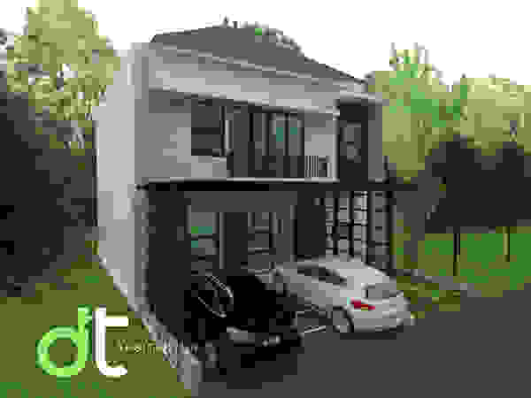 Rumah Desain Tropis Modern houses