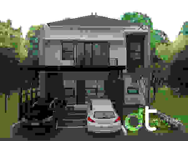 Rumah Desain Tropis Modern houses