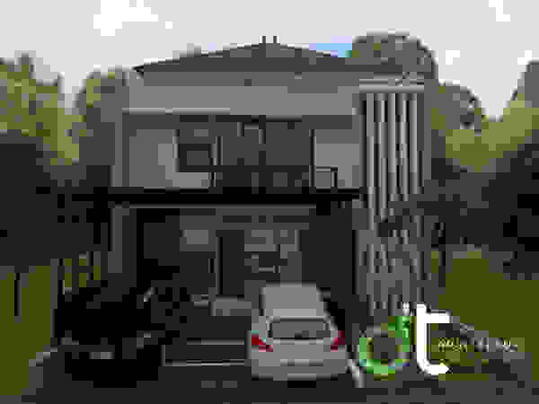 Rumah Desain Tropis Modern houses