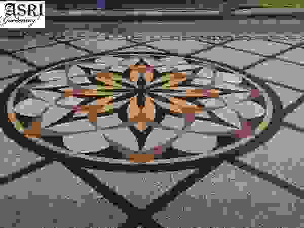 Alam Asri Landscape Floors Stone Multicolored