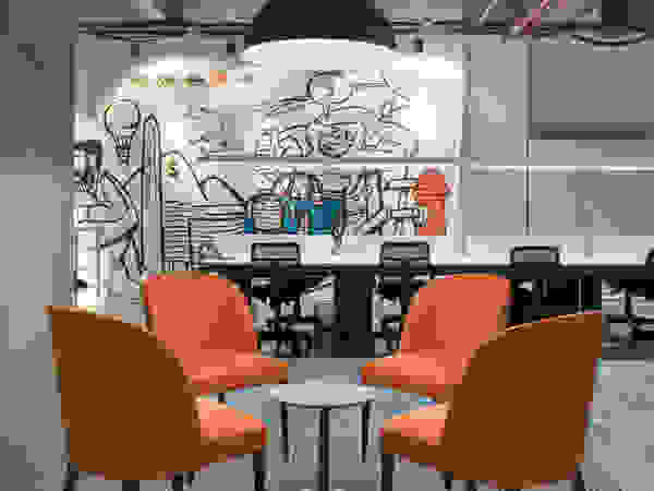 Spazhio Croce Interiores Bangunan Kantor Modern