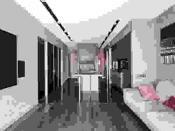 Хандсвел Living room Metal Grey