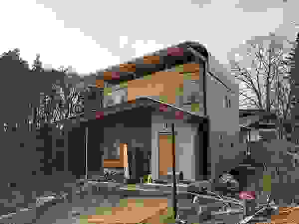 すわ製作所 Eclectic style houses Wood