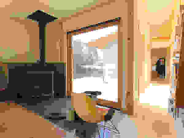 すわ製作所 Eclectic style dining room Wood