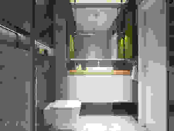 hexaform Minimalist bathroom