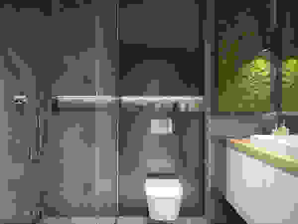hexaform Minimalist bathroom