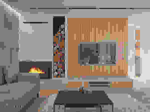 hexaform Scandinavian style living room