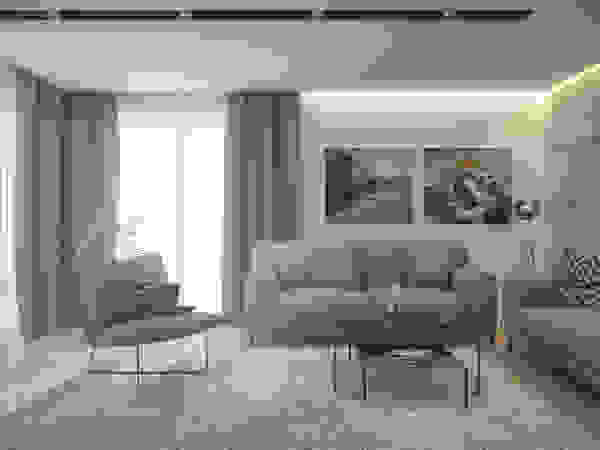 hexaform Scandinavian style living room