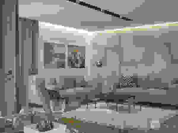 hexaform Scandinavian style living room