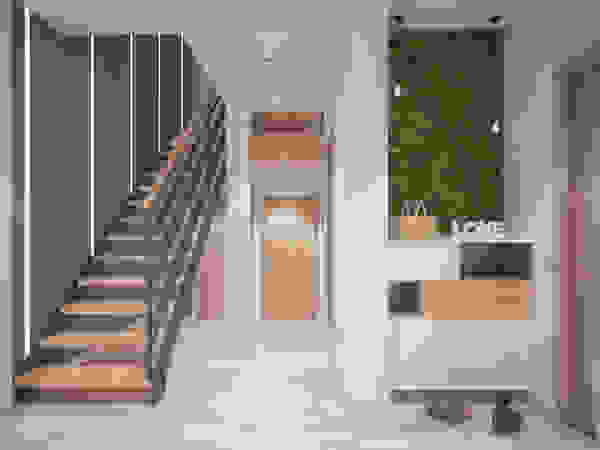 hexaform Scandinavian style corridor, hallway& stairs