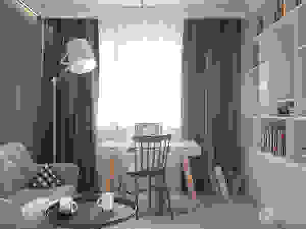 hexaform Scandinavian style study/office