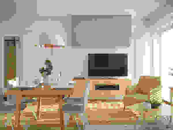 hexaform Scandinavian style living room