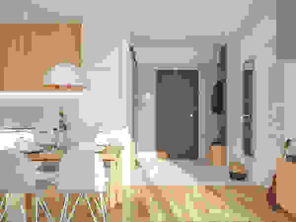 hexaform Scandinavian style kitchen