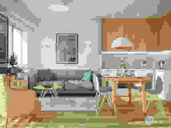 hexaform Scandinavian style kitchen