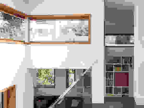 Honor Oak Red Squirrel Architects Ltd Modern Corridor, Hallway and Staircase