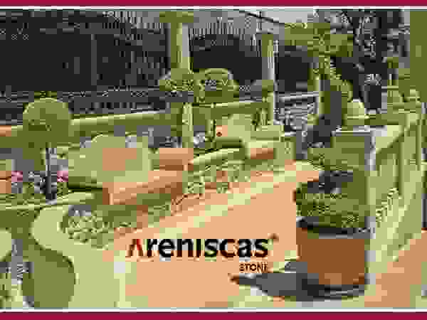ARENISCAS STONE Garden Furniture Stone Multicolored