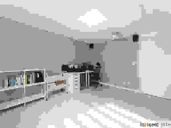 이즈홈 Scandinavian style media room Green