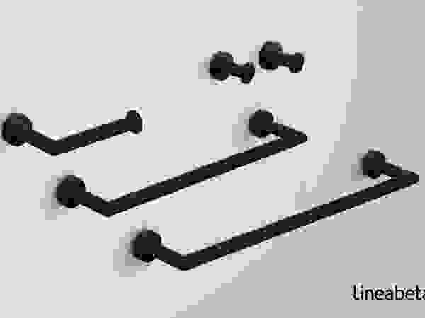 Lineabeta BathroomTextiles & accessories Black