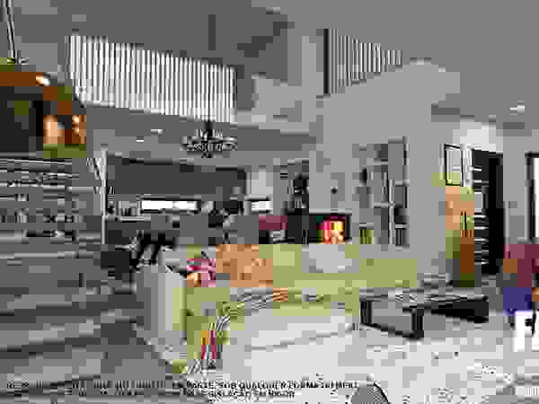 Factor4D - Arquitetura, Consultadoria & Gestão Modern Living Room