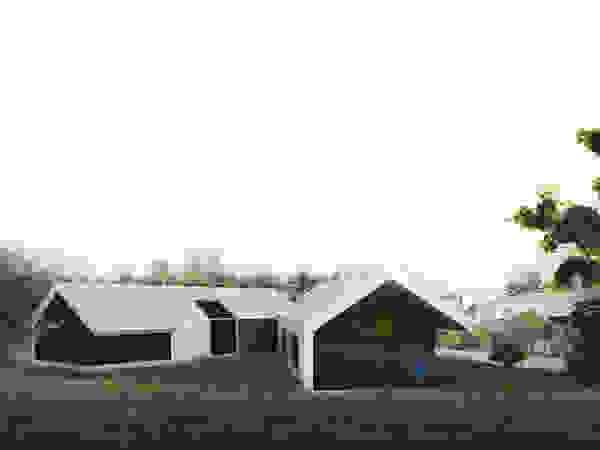 Hincapie Idarraga Estudio Country house Concrete White