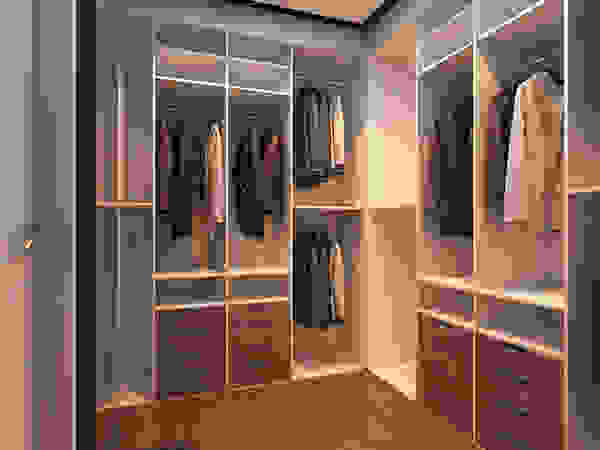 MİNERVA MİMARLIK BedroomWardrobes & closets