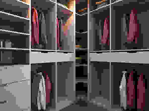 MİNERVA MİMARLIK BedroomWardrobes & closets