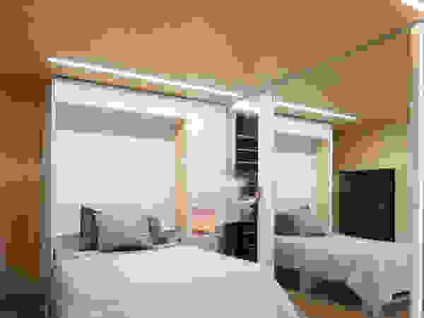 Eseiesa Arquitectos Minimalist bedroom