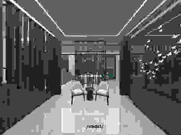 M I D S T Interiors Modern living room Marble Beige