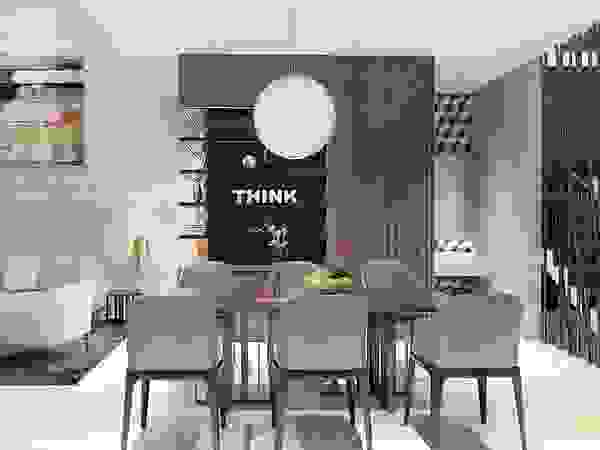 nội thất căn hộ hiện đại CEEB Modern dining room