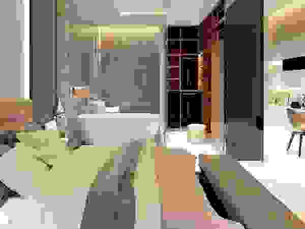 nội thất căn hộ hiện đại CEEB Modern style bedroom