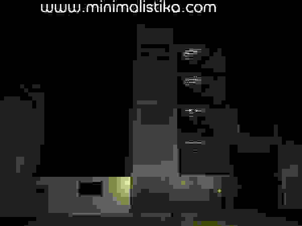 Minimalistika.com Minimalist houses Metal Grey