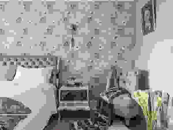百玥空間設計 Classic style bedroom Concrete Multicolored