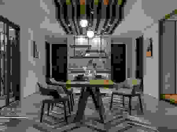 百玥空間設計 Modern Dining Room Marble Grey