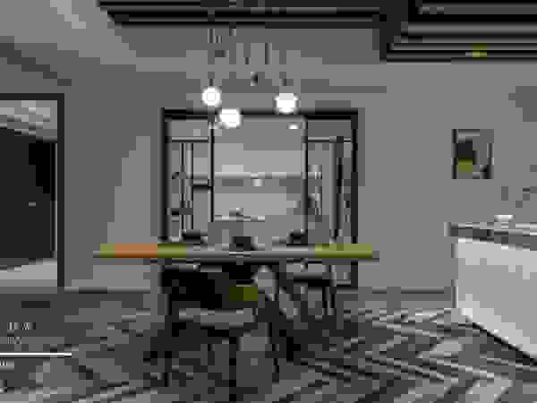 百玥空間設計 Modern Dining Room Solid Wood Wood effect