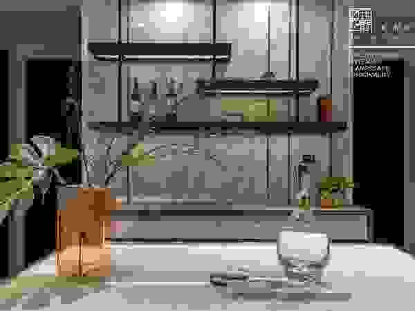 百玥空間設計 Modern Dining Room Marble White