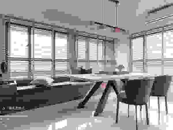 百玥空間設計 Eclectic style dining room Solid Wood Wood effect