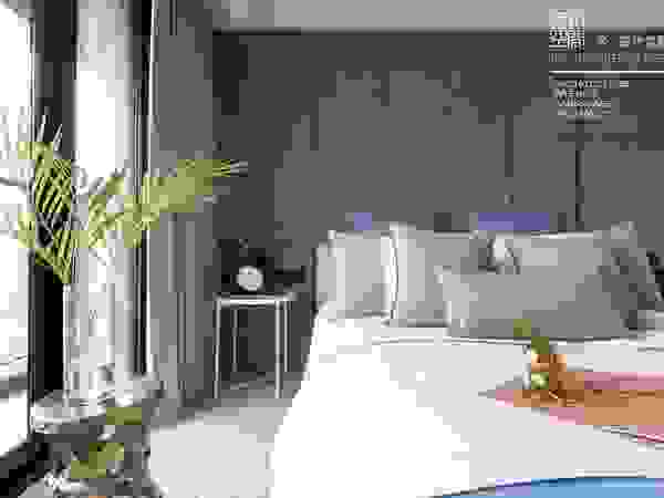 百玥空間設計 Eclectic style bedroom Solid Wood Wood effect