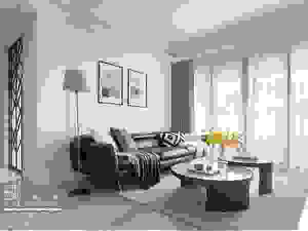 百玥空間設計 Living room Wood White