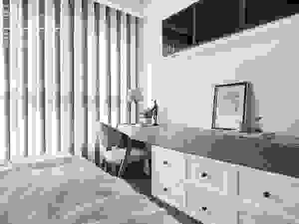 百玥空間設計 Classic style bedroom Solid Wood Multicolored