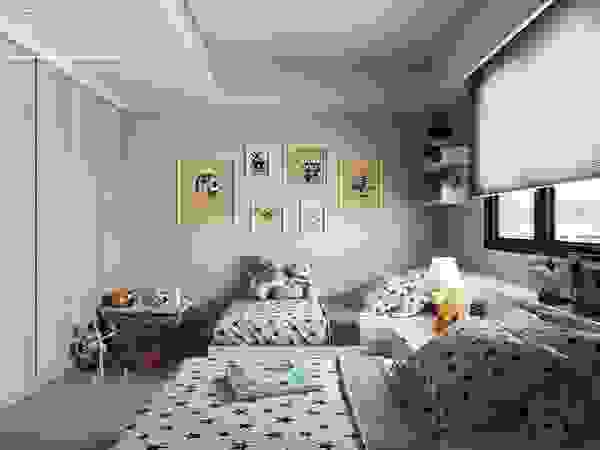 百玥空間設計 Classic style bedroom Wood Beige