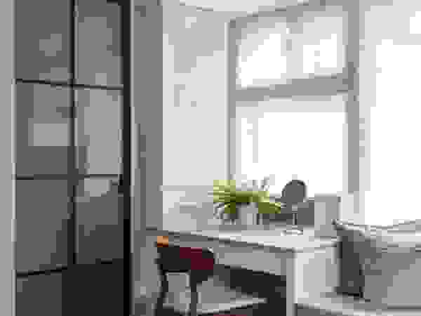 百玥空間設計 Eclectic style dressing rooms Wood White