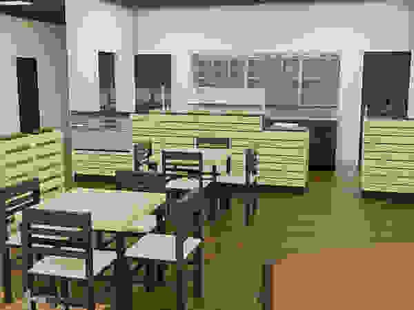 Sixty9 3D Design Gastronomy Wood effect