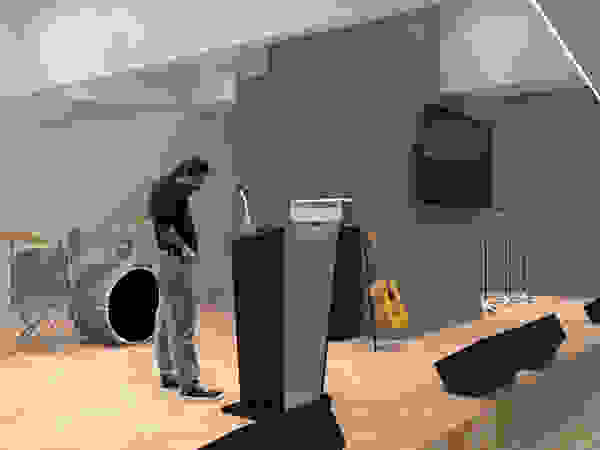 TIES Design & Build Modern media room
