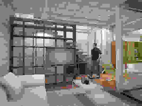 TIES Design & Build Modern living room