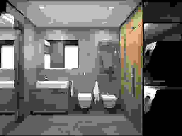 DUOLAB Progettazione e sviluppo Modern Bathroom