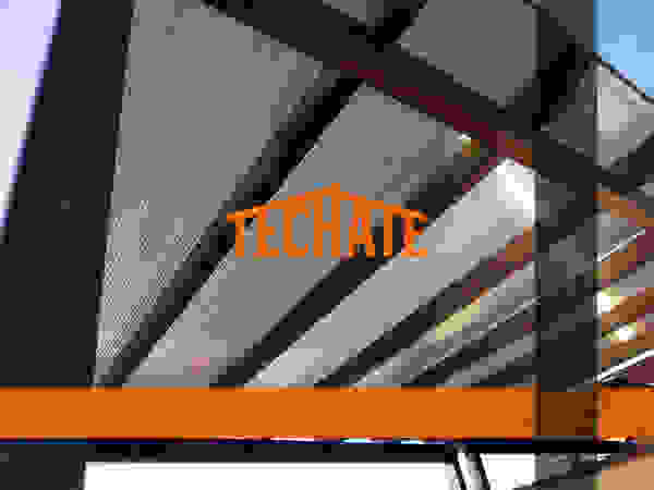 TechaTe Telhados planos Transparente