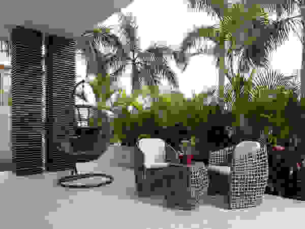 Daniel Cota Arquitectura | Despacho de arquitectos | Cancún Modern balcony, veranda & terrace Wood Wood effect
